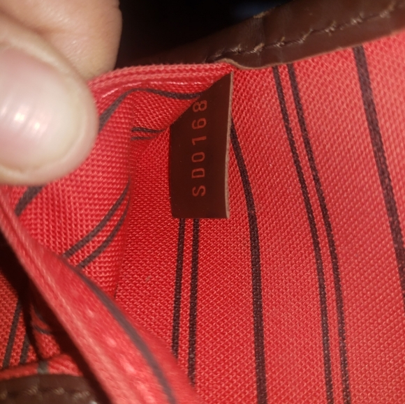 L.V. Neverfull MM Damier Ebene - Picture 4 of 16